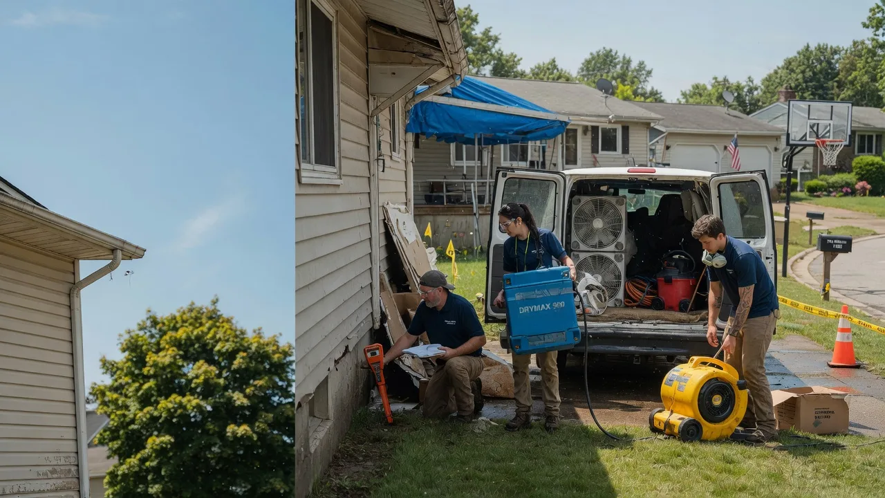 Ceiling Leak Cleanup in Rock Stream, NY near me