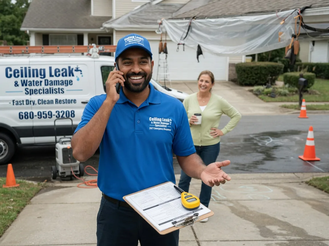 Ceiling Leak Cleanup Rock Stream, NY FAQs